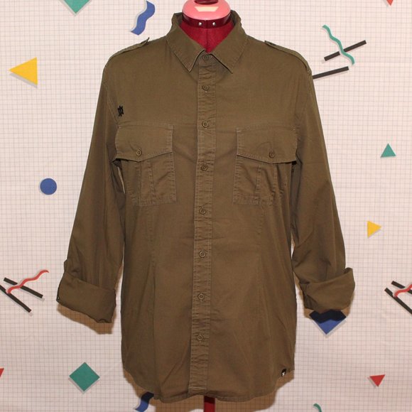 Dtox olive green shirt - Picture 4 of 8
